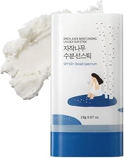 ROUND LAB Birch Juice Moisturizing Sun Stick SPF 50+, 0.67oz