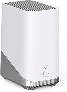 eufy Security HomeBase 3 (HomeBase S380), Smart Hub for eufy Devices | Up to 16 TB Expandable Local Storage, BionicMind AI Facial Recognition, Advanced Encryption, No Monthly Fee