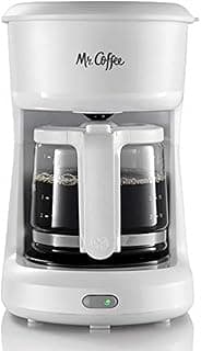 Mr. Coffee 2134286 ® 5-Cup Mini Brew Switch Coffee Maker, White