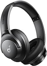 Soundcore by Anker Q20i Hybrid Active Noise Cancelling Headphones, Black | Over-Ear, Bluetooth, 40H ANC Playtime, Hi-Res Audio, Big Bass, Transparency Mode, Customize via App, Travel, Home, Office