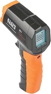 Klein Tools IR1 Infrared Thermometer with Targeting Laser, Auto-Hold, More
