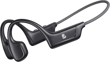 Bone Conduction Headphones,Open Ear Wireless Headset Sweatproof for Running | 10H Playtime, Bluetooth 5.4, Lightweight Sport Headphones with Stable Connection, for Workout Cycling