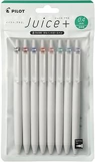Pilot Gel Ballpoint Pen, Juice Plus, 0.4, Set of 8 Colors, LJL148C PILOT