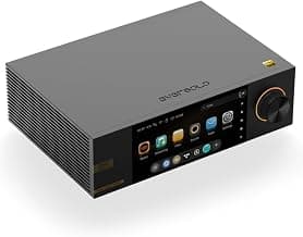 Eversolo DMP-A6 Master Gen 2-Black, Hi-Fi Music Streamer, Wireles Audio Player, Digital Music Streamer, DAC, Music Service&Streaming, DSD512, EOS Audio Engine,PCM768kHz/32Bit EVC Engine, Exclusive App