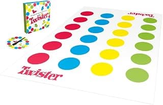 Hasbro Twister Party Classic Board Game for 2 or More Players,Indoor and Outdoor Game for Kids 6 and Up,Packaging May Vary