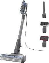 Bissell PowerClean FurFinder Corded Stick Vacuum, HEPA, 4282K | 30-foot power cord; self-standing design; bright headlights; tangle-free brush for pet hair pickup
