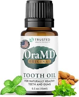 OraMD 4-in-1 Original Tooth Oil - Gum Disease Gingivitis Treatment (1 Pack) | Clinically Tested, Periodontal Disease Treatment, Sensitive Teeth & Gums, Chemical-Free Solution, 250,000+Satisfied Customers
