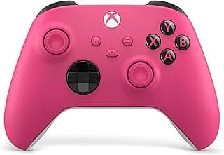 Xbox Wireless Gaming Controller | Deep Pink | Consoles, PCs, TVs, mobile, and more | Textured Grip | Wireless, Bluetooth, USB-C Connectivity