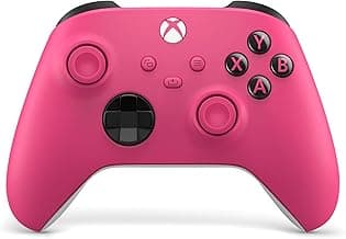 Xbox Wireless Gaming Controller | Deep Pink | Console, PC, & Cloud Devices | Textured Grip | Wireless, Bluetooth, USB-C Connectivity