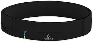 FlipBelt Zipper Running Belt, Waist Pack for Fitness and Running, US Company