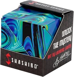 Shashibo DODECA Magnetic Puzzle Cube, Stress Relief Fidget Toy | 100+ Possible Shapes, Sensory Fidget Toy For Adults & Kids, Fun Shape Shifting Puzzle Box For All Ages