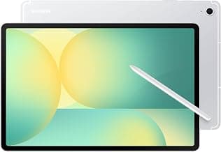 Samsung Galaxy Tab S10 FE 128GB WiFi Android Tablet, US Version, Silver | Large Display, Long Battery Life, Exynos 1580 Processor, IP68 Water-Resistant, 90 Hz Refresh, S Pen for Note-Taking
