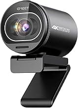 EMEET S600 4K Webcam for Streaming, Sony 1/2.55'' Sensor, PDAF Autofocus | 1080P@60FPS, 2 Noise Reduction Mics, Built-in Privacy Cover, 73° FOV, Streaming Camera for Live Commerce/Gaming/Beauty