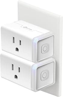 Kasa Smart Plug HS103P2, Wi-Fi Outlet Works with Alexa, 2-Pack