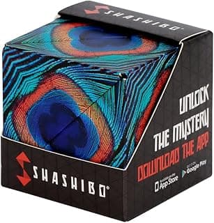 Shashibo DODECA Magnetic Puzzle Cube, Stress Relief Fidget Toy | 100+ Possible Shapes, Sensory Fidget Toy For Adults & Kids, Fun Shape Shifting Puzzle Box For All Ages