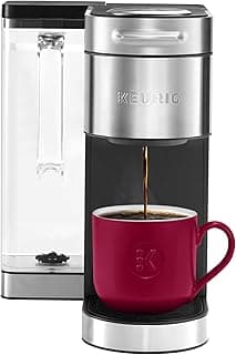 Keurig K-Supreme Plus Single Serve K-Cup Pod Coffee Maker, MultiStream Technology, Customizable Strength and Temperature Settings, Programmable, 78oz Removable Reservoir, Stainless Steel | Multistream Technology, 78-Oz Removable Reservoir, 3 Strength/3 Temp, 4-12 Oz Brews, Programmable Favorites