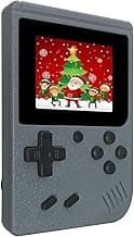 Retro Handheld Games Console, Built-in 400 Video Games,Portable Video Gaming Player with 3.0 Inch IPS Screen and Rechargeable Battery (Gray)