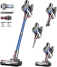 Cordless Vacuum Cleaner, 600W 50Kpa 65Mins Cordless Stick Vacuum with Self-Standing, Touch Screen, Anti-Tangle Wireless Vacuum, Vacuum Cleaners for Home/Pet Hair/Carpets/Hardwood Floor