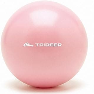 Trideer 9-Inch Pilates Ball, Small Exercise Ball Pilates Equipments for Yoga, Physical Therapy, Pregnancy, Postpartum, Core Training, Balance, Stability and Stretching