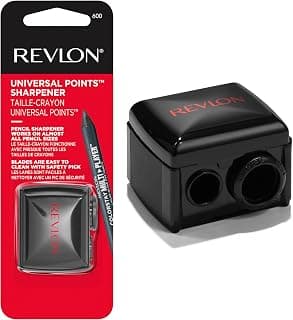Revlon Universal Points Makeup Sharpener, Black, 1 Count
