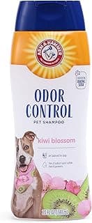Arm & Hammer Deodorizing Dog Shampoo, Kiwi Blossom, 20 Fl Oz | Tearless, moisturizing baking soda formula for sensitive skin, safe for dogs and puppies during regular baths