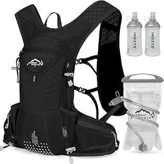 IX INOXTO Hydration Pack Backpack, Lightweight Water Backpack with 2L Hydration Bladder Daypack for Men Women,Running Hydration Vest for Trail Running Hiking Cycling Race Climbing