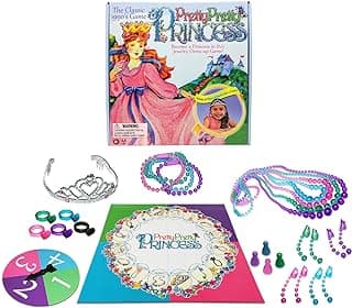 Pretty, Pretty, Princess Game with 90's Artwork, by Winning Moves Games USA | Jewelry Dress-Up Game, 2-4 Players, Ages 5+