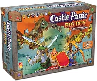 Castle Panic Big Box 2e by Fireside Games | Complete Cooperative Strategy Board Game Collection with Base Game, 4 Expansions, and 13 Promos | Family Board Game for 1–6 Players Ages 8+