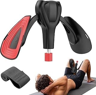Pelvic Floor Exercise Devices 77lb Adjustable Kegel Exerciser with Band | Pelvic Floor Muscle Training, Inner Thigh & Thigh Trainer, Postpartum Recovery Support for Women,Suitable for Women and Men