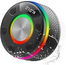 Bluetooth Shower Speaker IP7 Waterproof Portable Speakers HD Sound 24H