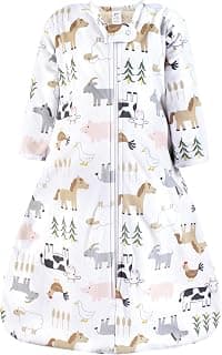 Hudson Baby Unisex Baby Long Sleeve Plush Faux Fur Sleeping Bag, Wearable Blanket