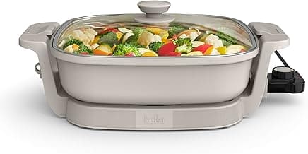 bella Fits-Anywhere™ SAUTE Make & Take Skillet, Oatmilk