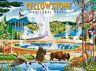 Ravensburger Yellowstone National Park 500 Piece Puzzle for Adults
