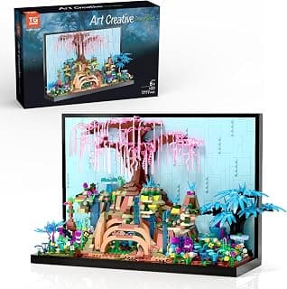 Micro Brick Tree of Life Building Set, Creative Nature World Model