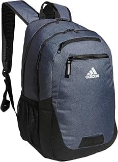 adidas Foundation Backpack, Twill Onix Grey/Black, OSFA