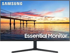 Samsung 32" Flat Computer Monitor | 75Hz Refresh Rate, Borderless Display, AMD FreeSync, Game Mode, Advanced Eye Care, HDMI and DisplayPort, LS32B304NWNXGO, 2024