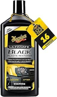Meguiar's Ultimate Black Plastic Restorer, 16OZ BT, 6/CV | 0