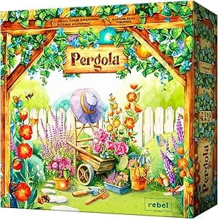 Pergola Board Game | Euro-Style Gardening Strategy Game, Family Fun for Kids & Adults, Ages 10+, 1-4 Players, 45-60 Mins