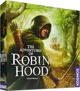 Thames & Kosmos The Adventures of Robin Hood | Cooperative Story-Driven Family Board Game | Free-Movement Mechanic | 2–4 Players | Ages 10+ | By Michael Menzel