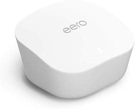 Like-New Amazon eero mesh wifi router - Supports internet plans up to 550 Mbps, Coverage up to 1,500 sq. ft., 1-pack