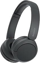 Sony WH-CH520 Wireless On-Ear Bluetooth Headphones with Microphone, Black