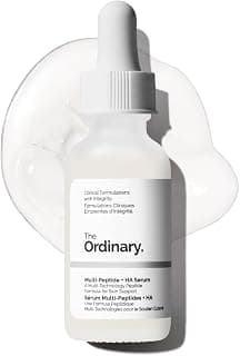 Multi-Peptide + Hyaluronic Acid, Anti-Aging Peptide Serum for Crow’s Feet, Elasticity & Firmness, 1 Fl Oz