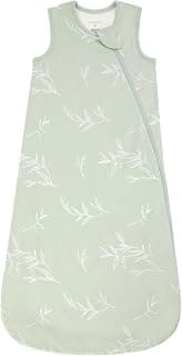 Merino Wool & Cotton Sleep Sack 2-Way Zipper Adjustable Universal Size Sleeping Bag for Baby Year-round Use