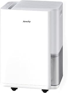 AEOCKY Max 50 Pint/D 3000 Sq.Ft Dehumidifier with Drain Hose, Quiet