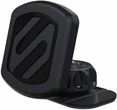 Scosche MAGDMB MagicMount Magnetic Phone Mount for Car, Dashboard Cell Phone Holder with 360° Adjustable Magnet Head, Universal Phone Stand for Car Compatible with iPhone, Samsung, and All Devices