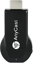 SmartSee Anycast HD Wireless Display Adapter WiFi 1080P Mobile Screen Mirroring Receiver Dongle for iPhone Mac iOS Android to TV Projector Support Miracast Airplay DLNA