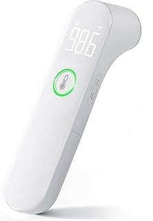 Viproud Thermometer for Adults and Kids, Fast Accurate Baby Thermometer | 1 second Result, Fever Alarm, Mute Mode, Body & Object Mode, 35 Memory Recall, Baby Essentials, Lifetime Support