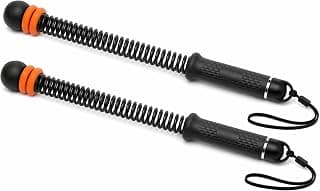 Ropeless Battle Ropes 2-Pack, Cordless Weighted Battle Rope with Adjustable Resistance, Portable Home Gym Workout Equipment for HIIT & Strength Training, Men & Women