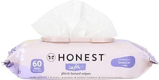 The Honest Company Scented Wipes, Hypoallergenic, Lavender, 60 Count