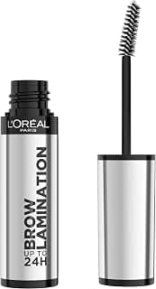 L'Oreal Paris Infallible Up To 24H Wear Brow Lamination, Water-Resistant Longwear Eyebrow Gel Make Up, Clear/Transparent, 0.16 Fl Oz